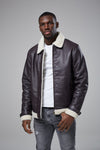 Real Leather Harrington