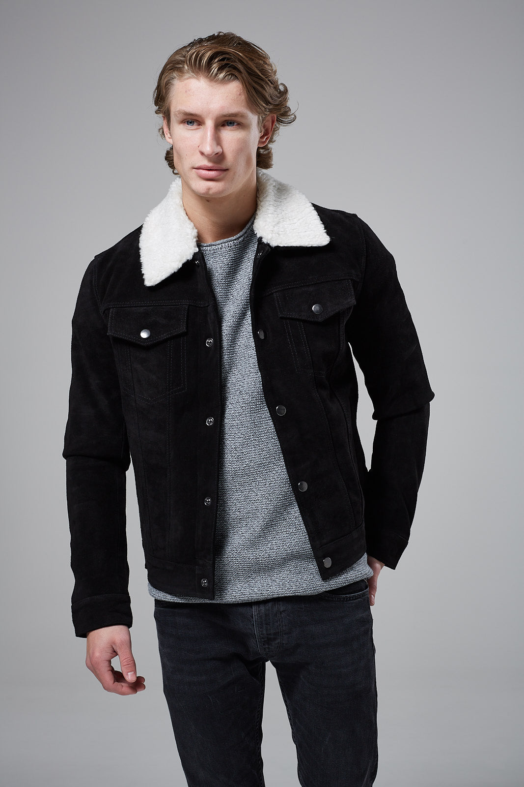 Real Suede Western Jacket