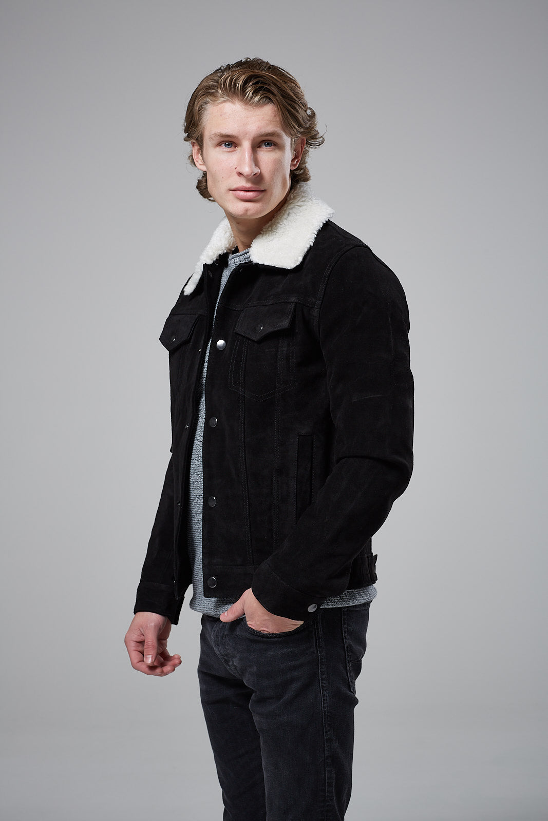 Real Suede Western Jacket