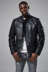 Real Leather Biker Jacket