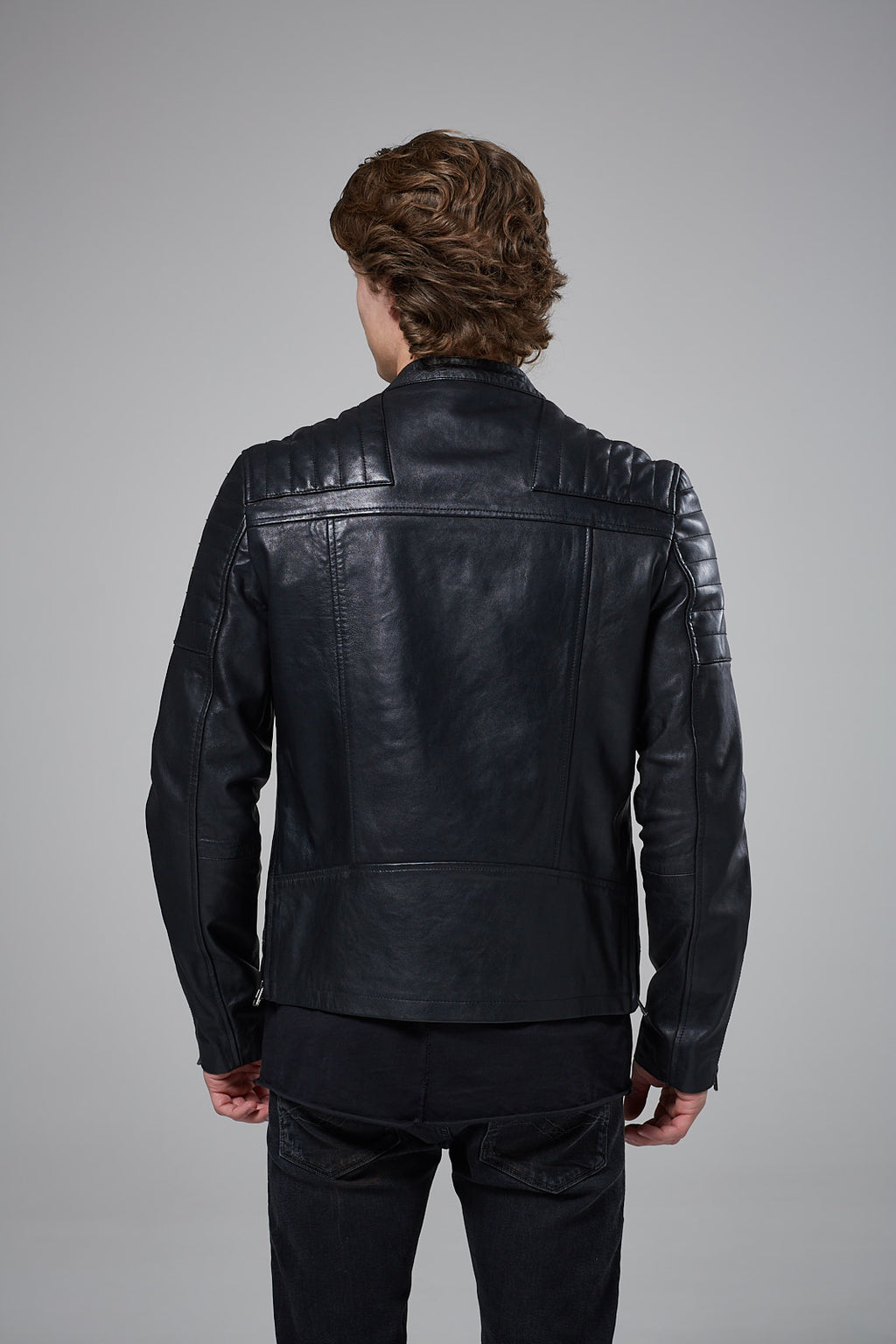 Stardust Leather Biker Jacket