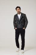 Stardust Leather Biker Jacket
