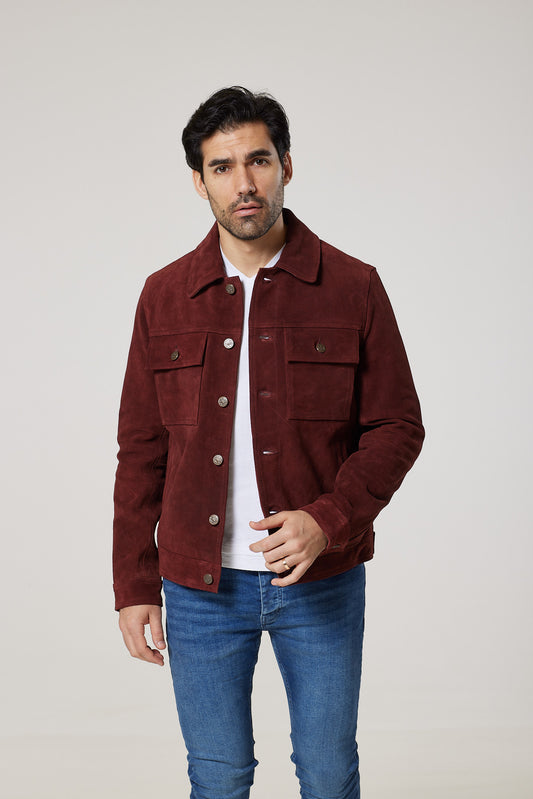 Heavy Suede Western Jacket (Brompton)
