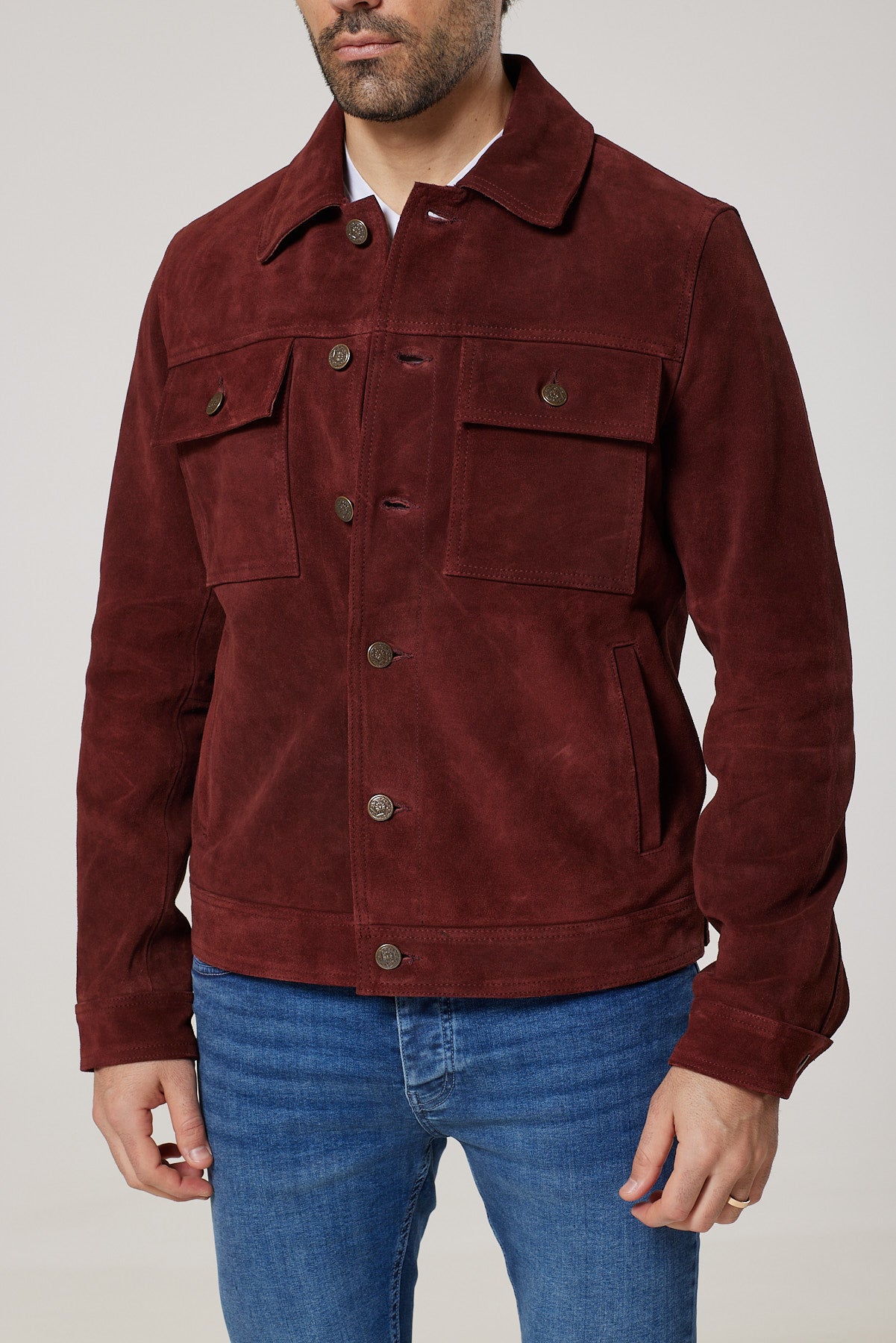 Heavy Suede Western Jacket (Brompton)