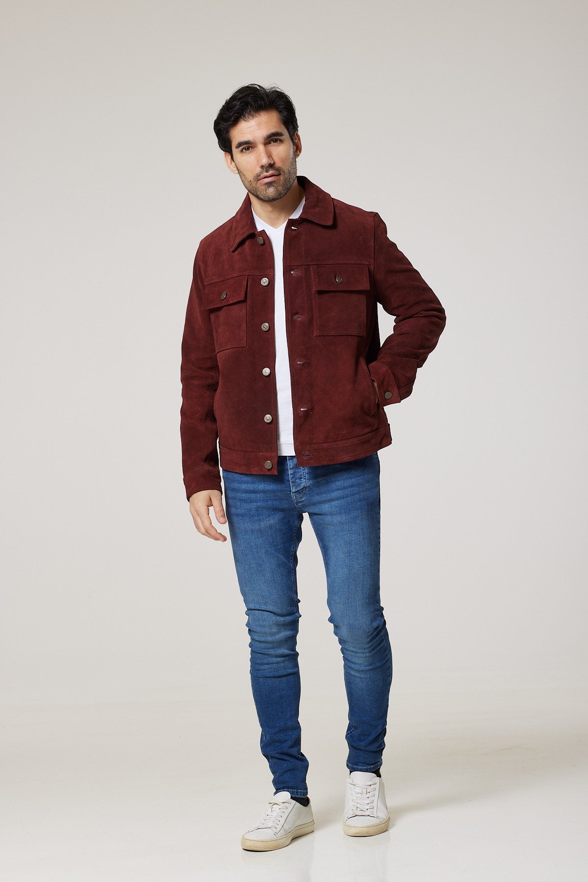 Heavy Suede Western Jacket (Brompton)