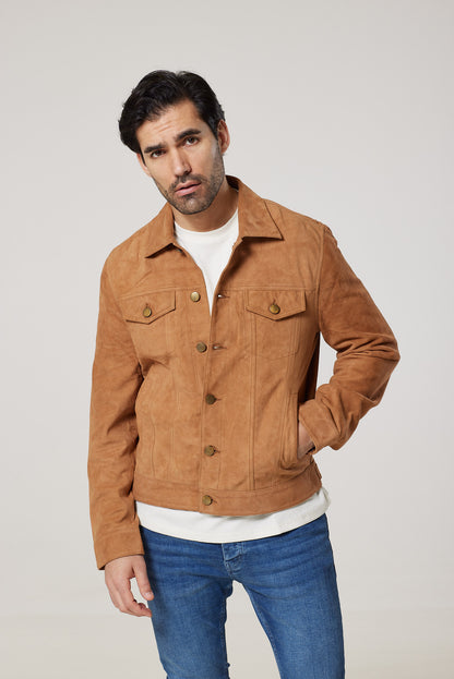 Real Suede Western Jacket (Phoenix)