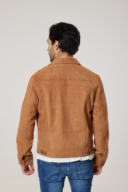 Real Suede Western Jacket (Phoenix)