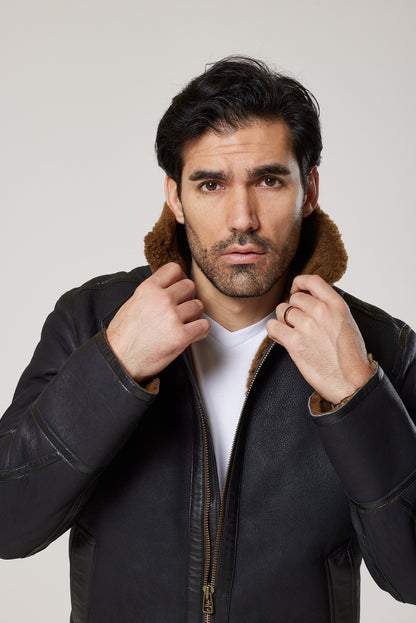 Real Shearling Sheep Skin Jacket