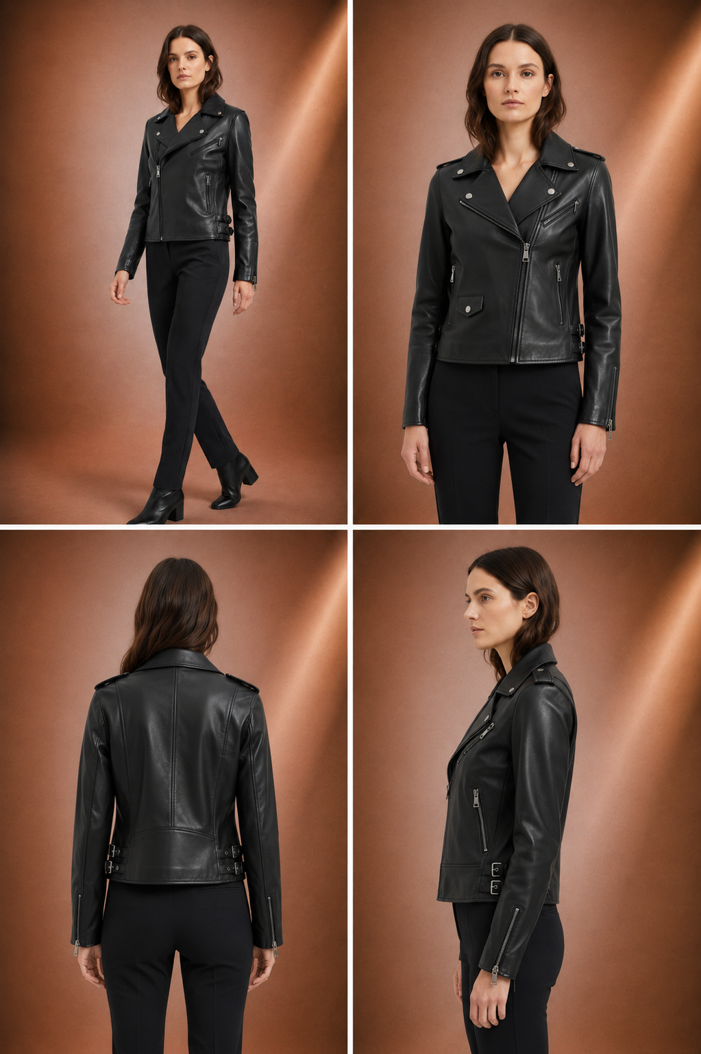 Leather Biker Jacket