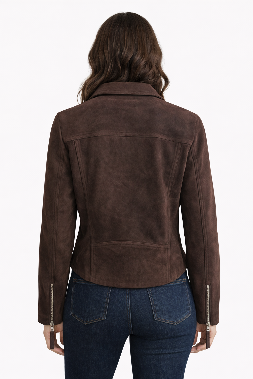 Suede Biker Jacket