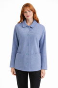 Suede Shacket Whipstitch
