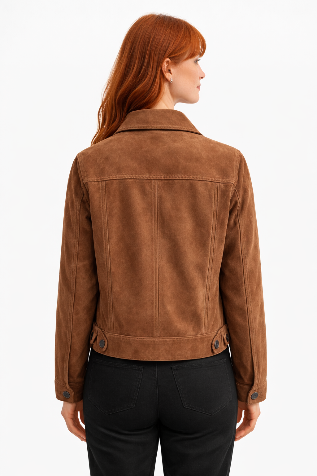 Suede Western Jacket Tan