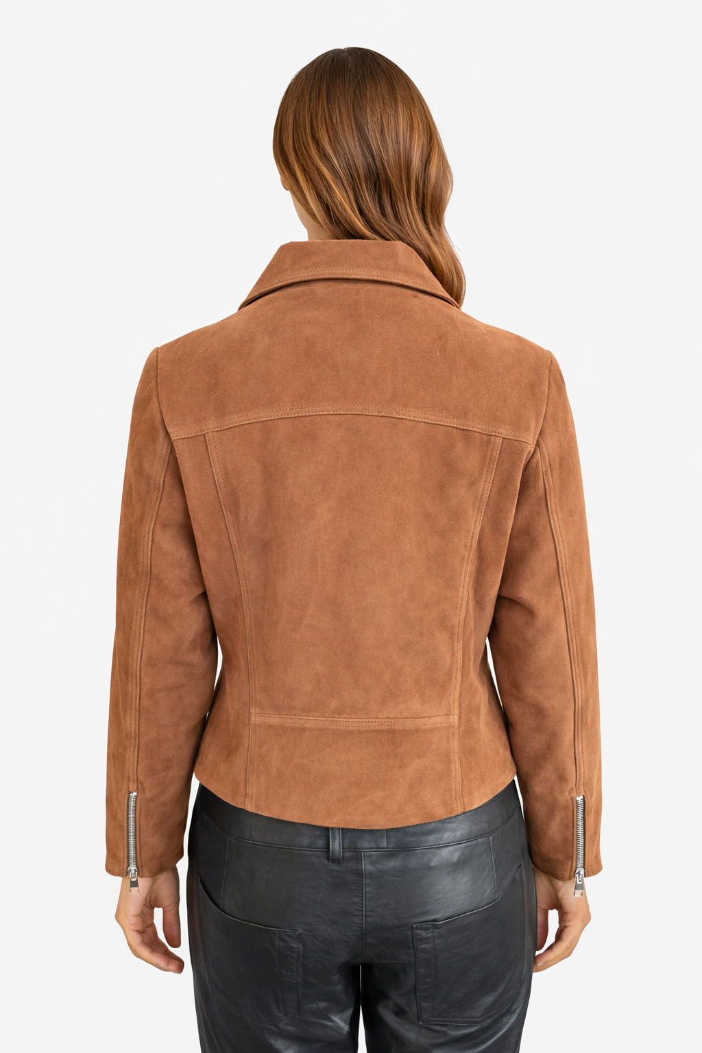 Suede Biker Jacket