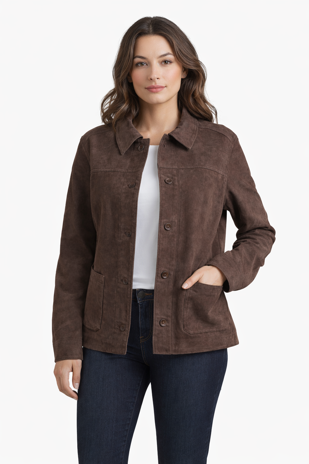 Suede Shacket