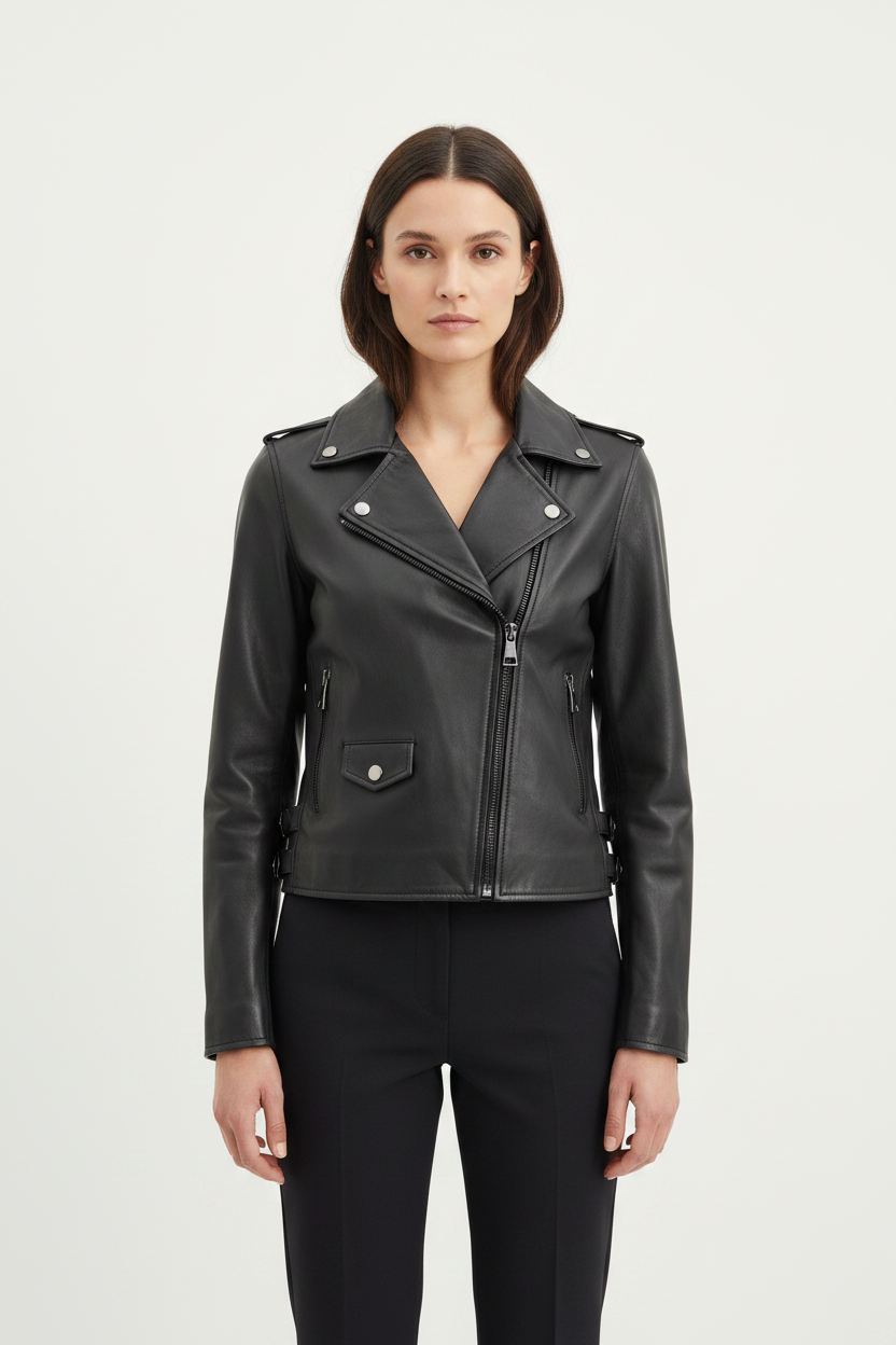 Leather Biker Jacket
