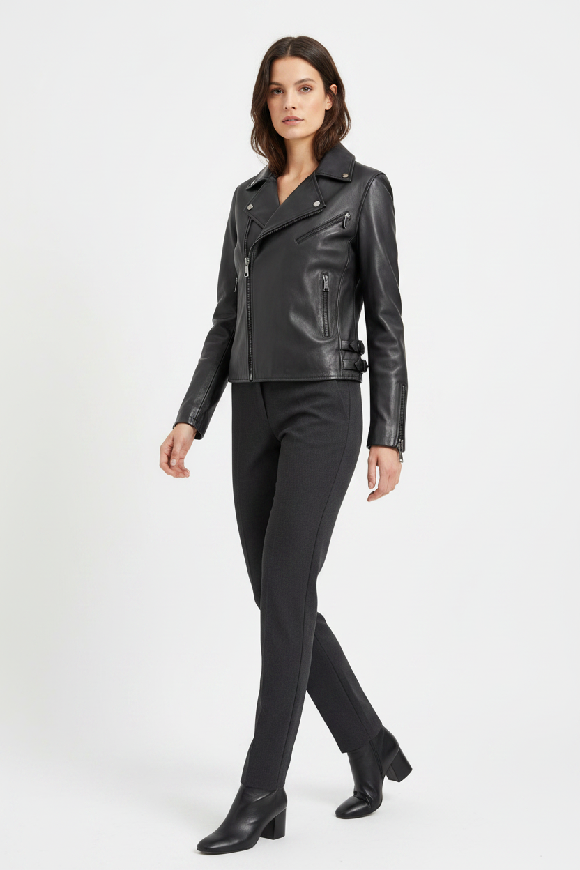 Leather Biker Jacket