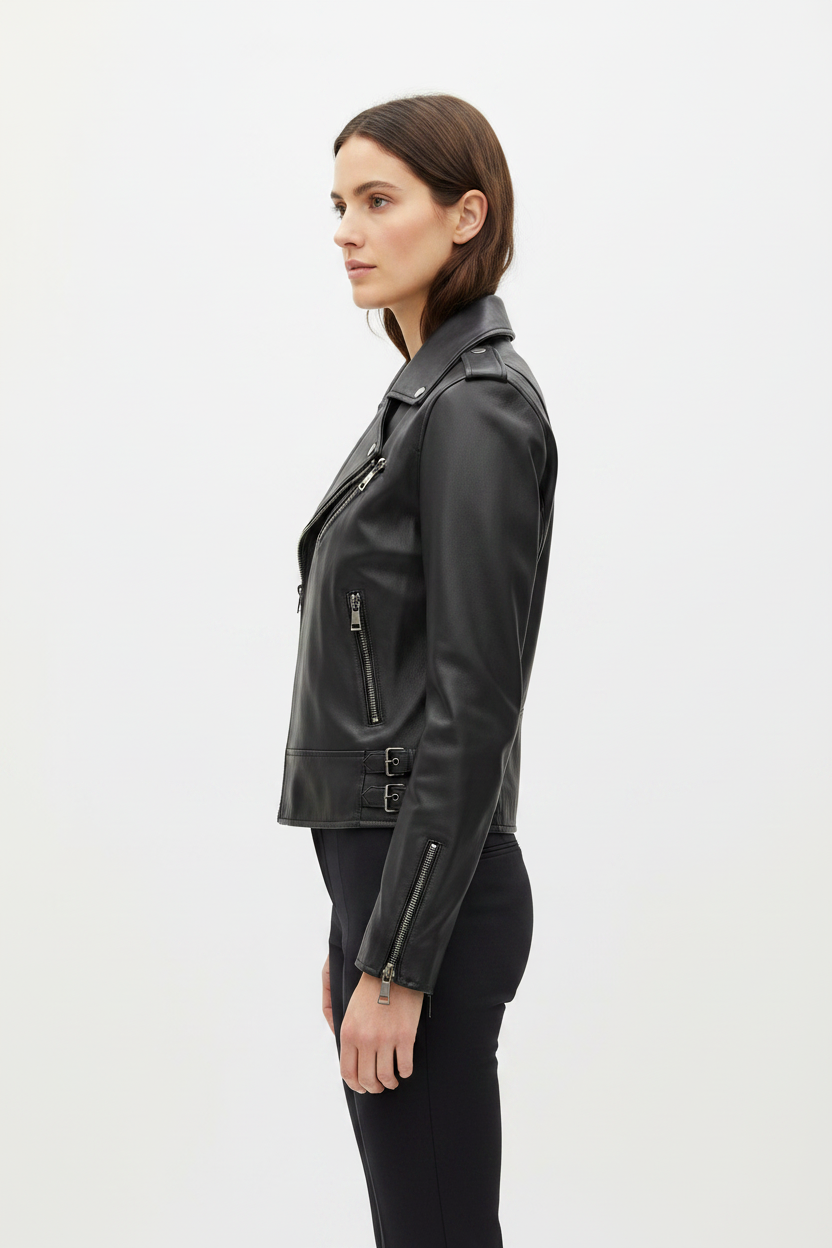 Leather Biker Jacket
